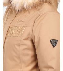 Damski płaszcz zimowy PERU-W KILPI Beżowy