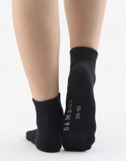 Unisex sportowe skarpetki frotte 82008P GINA czarny