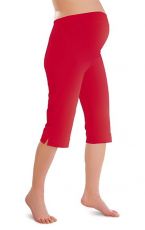 Spodnie 3/4 ciążowe damskie 99411 LITEX czerwony