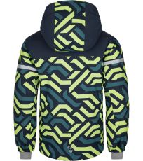 Chłopięca kurtka narciarska ATENI-JB KILPI Ciemnozielony