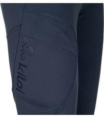 Damskie legginsy outdoorowe MOUNTERIA-W KILPI Ciemny niebieski
