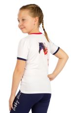 Dziecięcy t-shirt funkcyjny J1358 LITEX biały