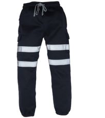 Odblaskowe robocze spodnie dresowe HV016T YOKO