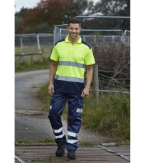 Oblaskowa dwukolorowa koszula polo HVJ220 YOKO 