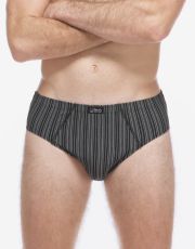 Męskie slipy z szerszym bokiem 71140P GINA