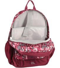 Dziecięcy szkolny plecak 25l ze święcącym logo NERAX ALPINE PRO anemone