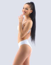 Damskie majtki klasyczne 10282P GINA biały