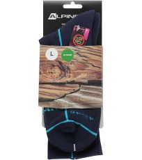 Skarpety unisex BANFF 2 ALPINE PRO mood indigo