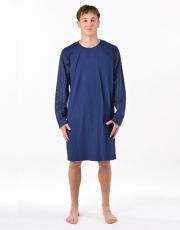 Męska koszula nocna z długim rękawem 79203P GINA