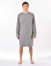 Męska koszula nocna z długim rękawem 79203P GINA