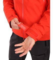 Męska kurtka typu hardshell TRINITY-M KILPI czerwony