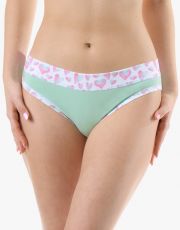 Majtki damskie z szerokim stanem i biodrami 16184P GINA