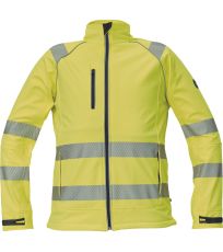 Męska softshellowa kurtka HI-VIS SHELDON HV Cerva