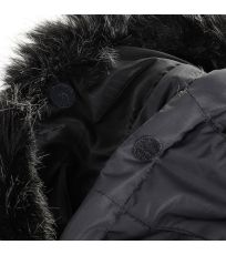 Damska kurtka zimowa z membraną PTX WERDA ALPINE PRO ciemno szary