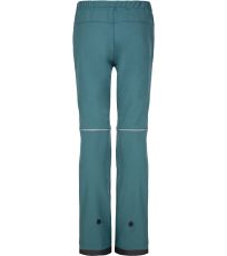 Dziecięce spodnie softshellowe RIZO-J KILPI Ciemnozielony