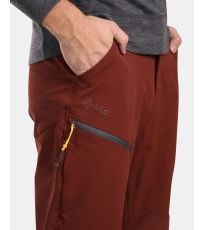 Męskie spodnie outdoorowe VILLAIN-M KILPI czerwony