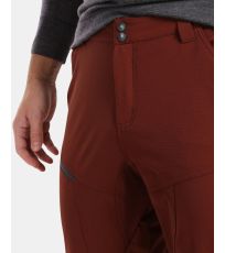 Męskie spodnie outdoorowe VILLAIN-M KILPI czerwony