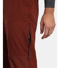Męskie spodnie outdoorowe VILLAIN-M KILPI czerwony
