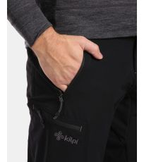Męskie spodnie outdoorowe TIDE-M KILPI Czarny