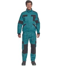 Męska kurtka robocza MAX SUMMER Cerva naftowy/czarny