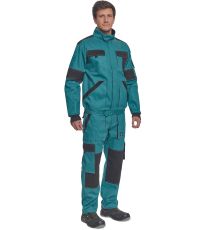 Męska kurtka robocza MAX SUMMER Cerva naftowy/czarny