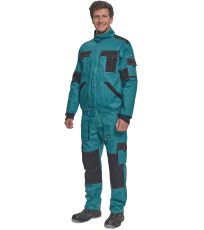 Męska kurtka robocza MAX SUMMER Cerva naftowy/czarny