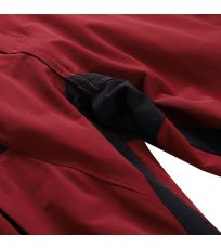 Męskie spodnie softshellowe SPAN ALPINE PRO pomegranate