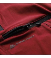 Męskie spodnie softshellowe SPAN ALPINE PRO pomegranate