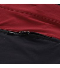 Męskie spodnie softshellowe SPAN ALPINE PRO pomegranate