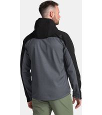 Męska kurtka softshellowa RAVIO-M KILPI Ciemno szary