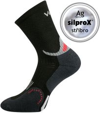 Skarpety sportowe unisex Actros silproX VoXX® czarny