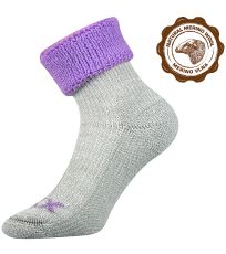 Skarpetki frotte damskie Quanta VoXX® fioletowy