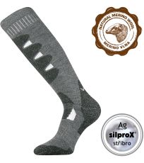 Podkolanówki frotte unisex Stabil VoXX® jasnoszary