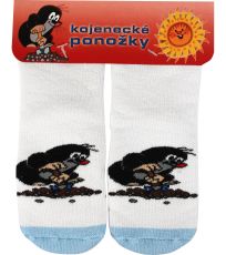 Skarpetki niemowlęce - 3 pary Krecik frotte Boma mix A - chłopiec