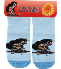 Skarpetki niemowlęce - 3 pary Krecik frotte Boma mix A - chłopiec