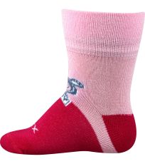 Niemowlęce skarpetki bambusowe - 3 pary Sebík VoXX® mix A - dziewczyna