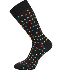 Modne skarpetki męskie - 3 pary Dikarus Lonka cube / mix B