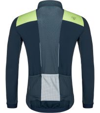 Męska ocieplana koszulka kolarska MOVETO-M KILPI Ciemny niebieski