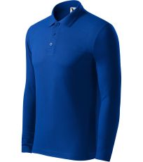 Męska koszulka polo Pique Polo LS Malfini Royal blue