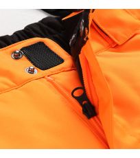 Męskie spodnie narciarskie SANGO 9 ALPINE PRO neonowy pomarańczowy