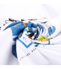 Dziecięcy t-shirt z bawełny organicznej ECOMO 3 ALPINE PRO biały