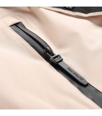 Damski płaszcz zimowy z membraną PTX WUSSA ALPINE PRO beżowy