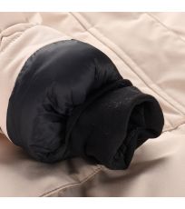 Damski płaszcz zimowy z membraną PTX WUSSA ALPINE PRO beżowy