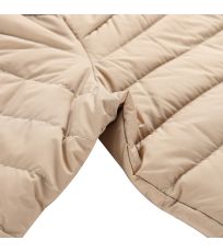 Damska kurtka puchowa RETERA ALPINE PRO pieprz biały