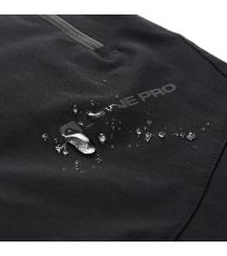 Męskie spodnie softshellowe HURF 2 ALPINE PRO czarny