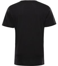Męski t-shirt z bawełny organicznej TERMES 3 ALPINE PRO czarny