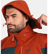 Męska kurtka softshellowa ONTAVIO-M KILPI Ciemnozielony