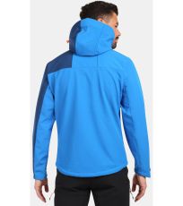 Męska kurtka softshellowa- większe rozmiary ONTAVIO-M KILPI Niebieski