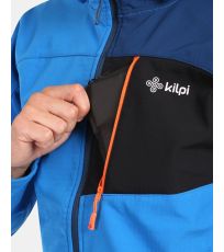 Męska kurtka softshellowa- większe rozmiary ONTAVIO-M KILPI Niebieski