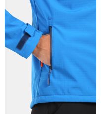 Męska kurtka softshellowa- większe rozmiary ONTAVIO-M KILPI Niebieski